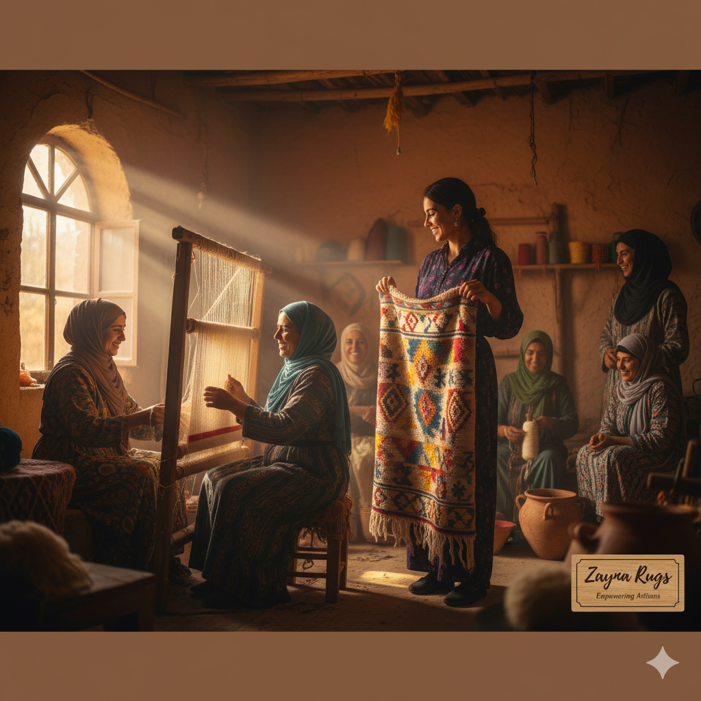 Zayna Rugs Charity Work in Morocco